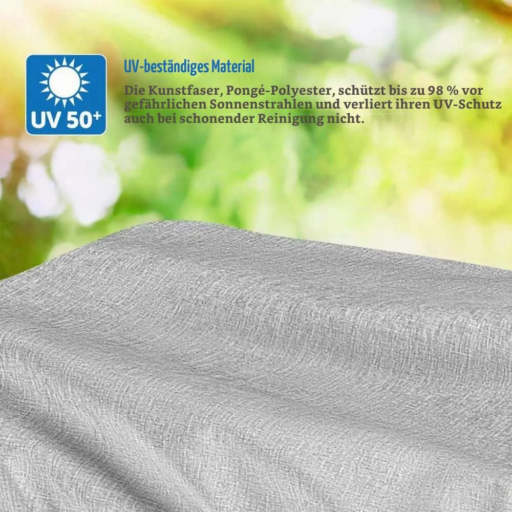 Reer ShineSafe Sonnensegel Kinderwagen grau UPF 50+