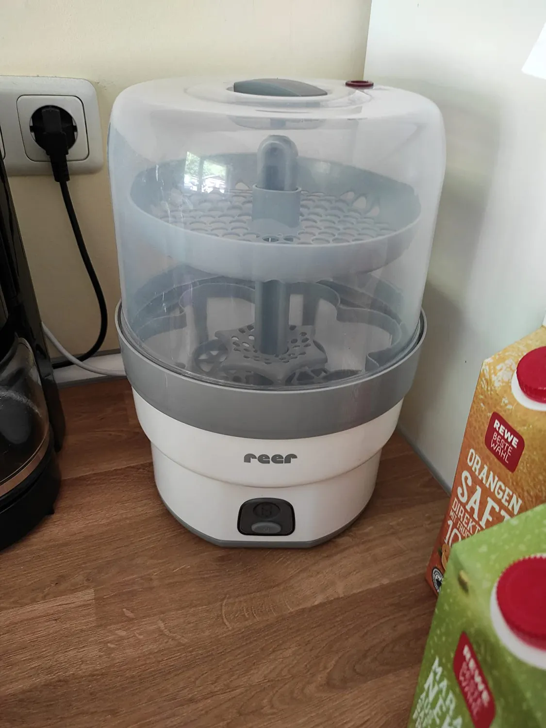 reer VapoMat S Sterilisator Single für 6 Flaschen