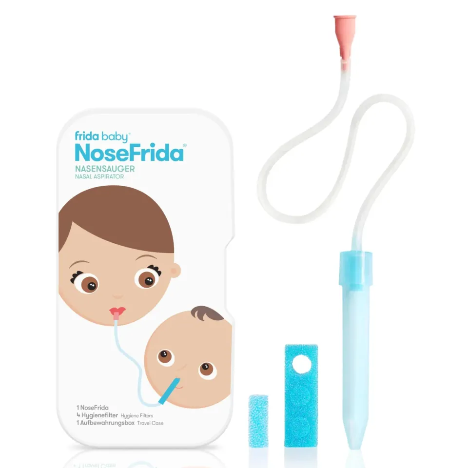 Frida Baby NoseFrida Nasensauger mit 4 Hygienefilter