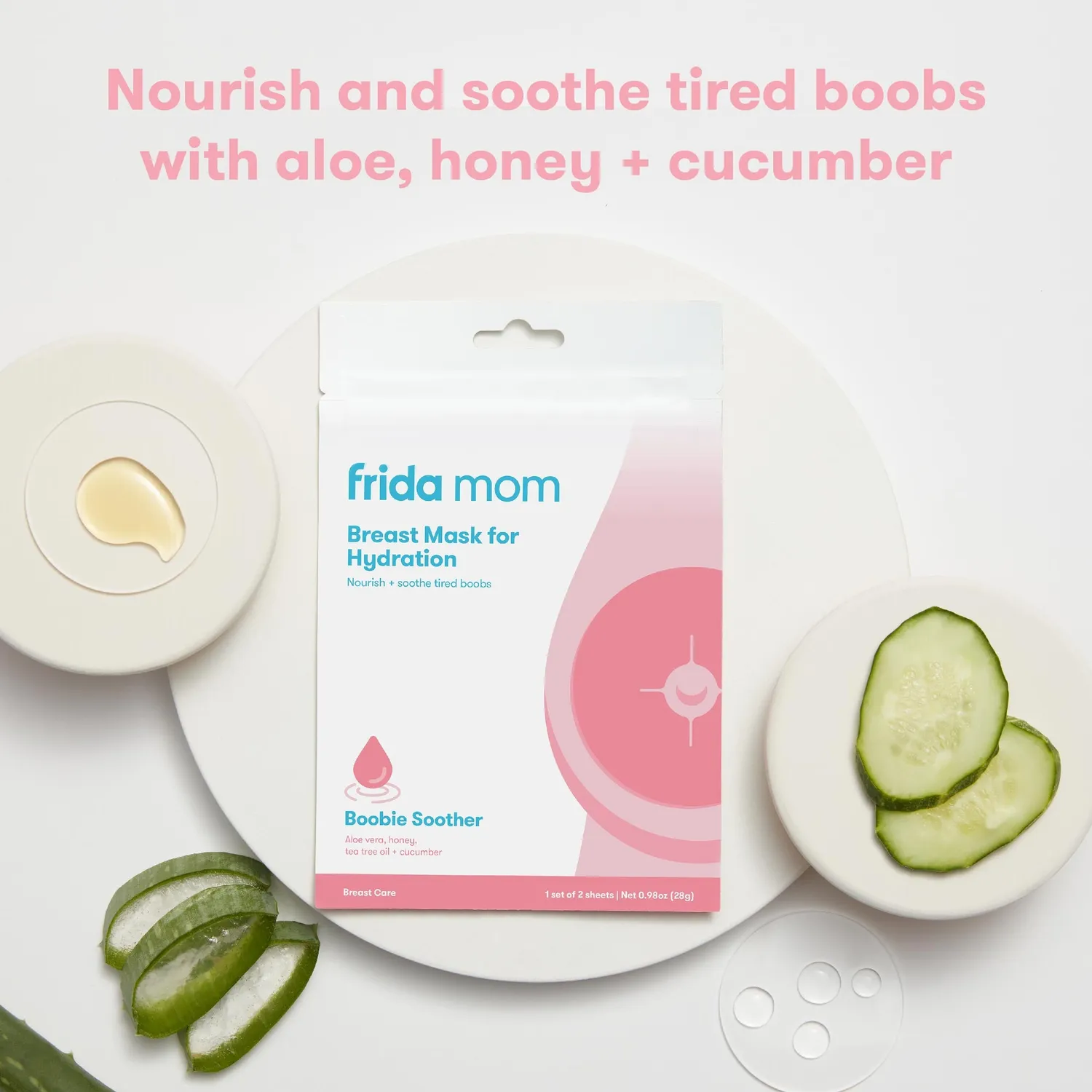 Frida Mom Breast Mask Brust Tuchmaske Feuchtigkeit