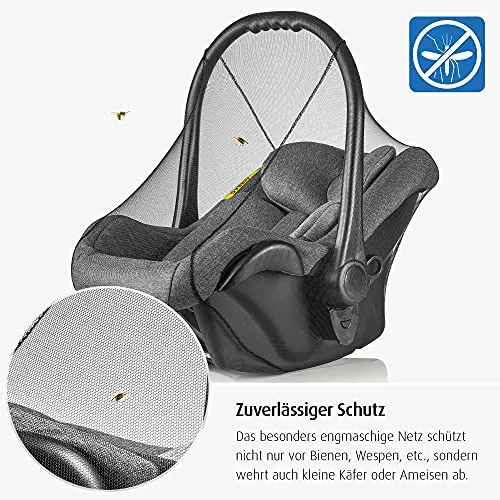 reer Insektennetz Babyschale Moskitonetz Polyester schwarz