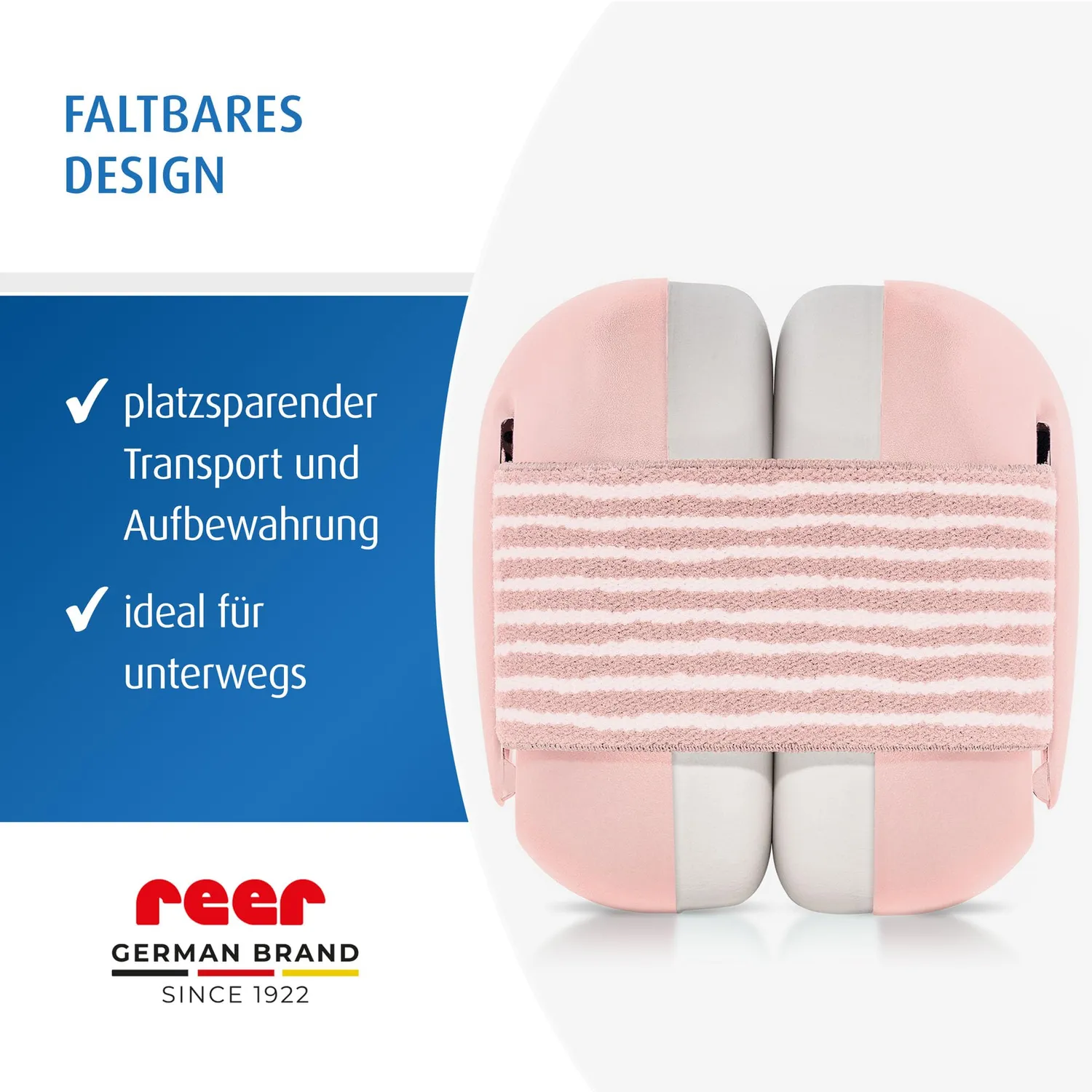 Reer SilentGuard Baby Gehörschutz rosa SNR 25