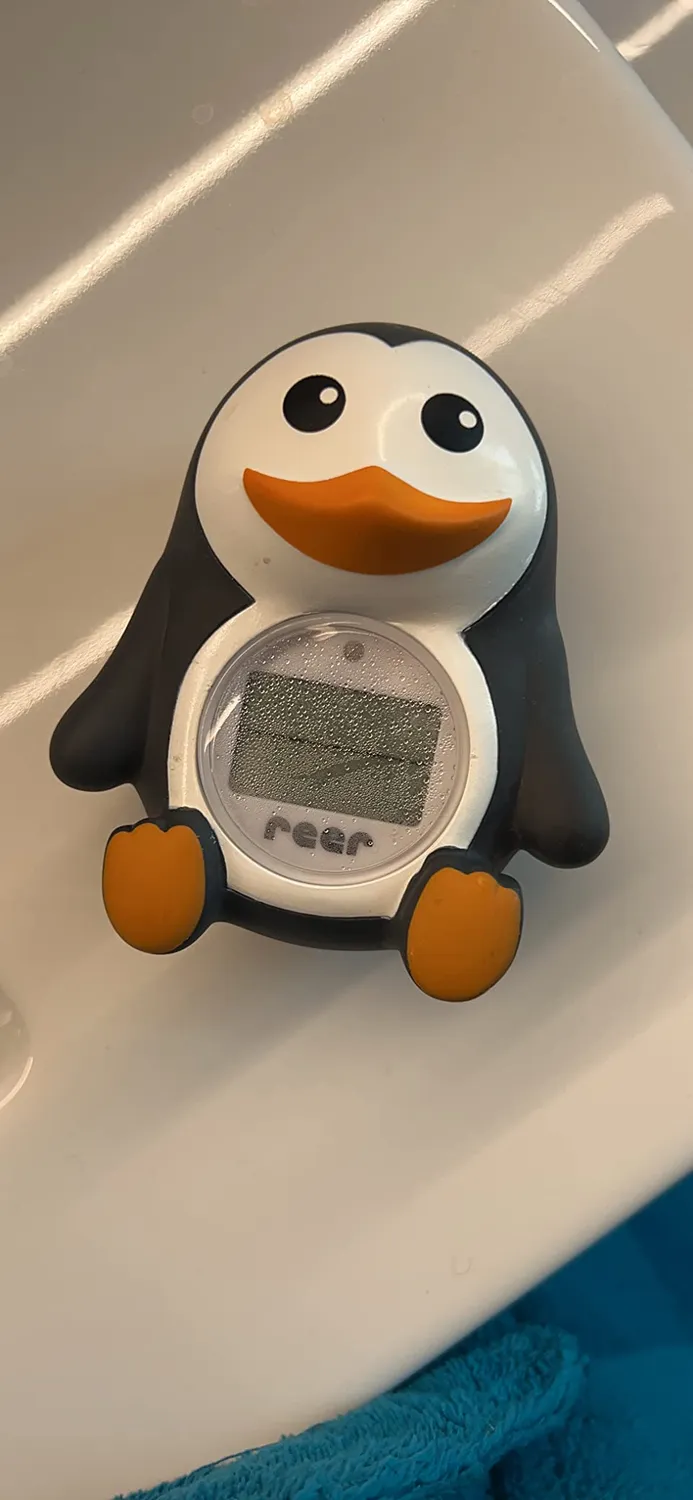 Reer MyHappyPingu Badethermometer Pinguin digital