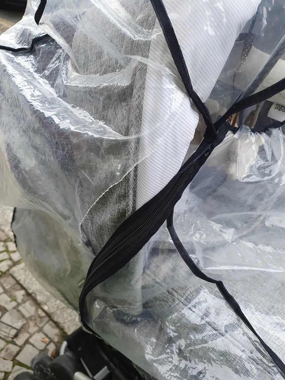 reer RainCover Classic+ Regenschutz Kombi-Kinderwagen