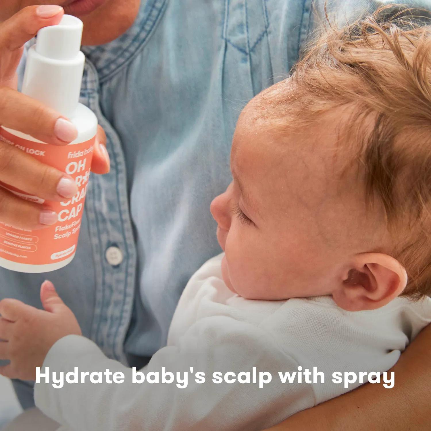 Frida Baby Milchschorf Duo Spray + Maske Aloe