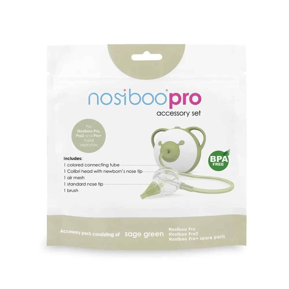nosiboo Pro Zubehörset Nasensauger blau