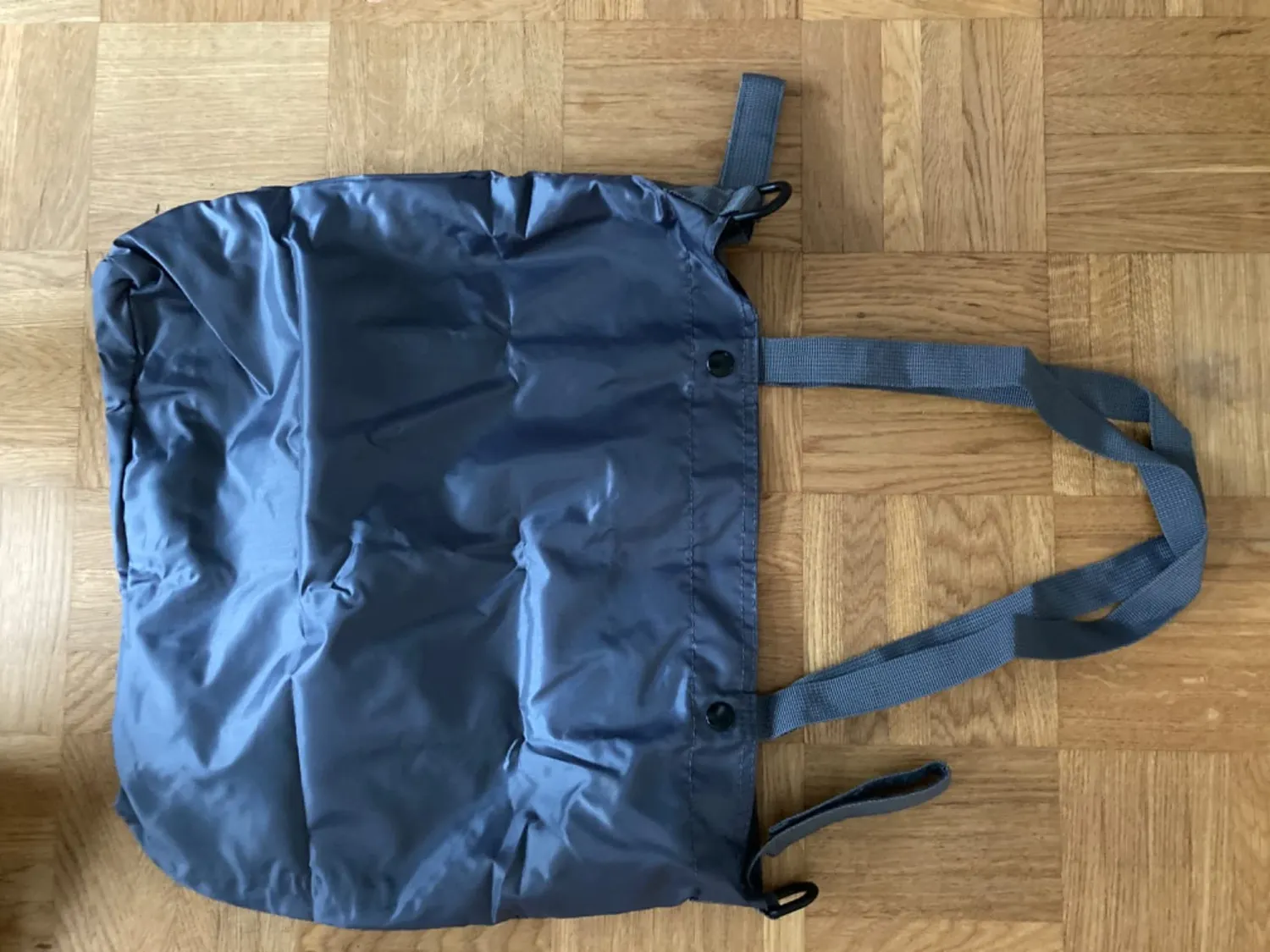 Reer Growing Kinderwagen-Einkaufstasche rPET grau 45x38 cm