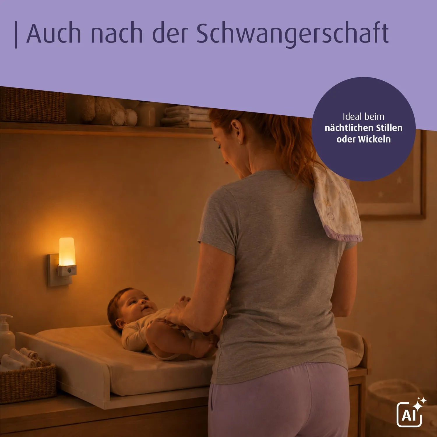 Reer Nachtlicht Bewegungssensor warmweiß Steckdosenlicht