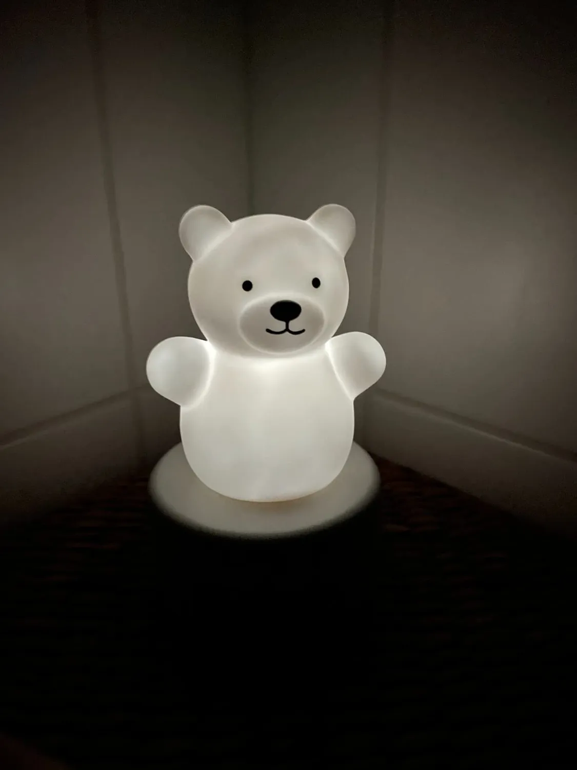 Reer lumilu Mini Zoo Hippo Nachtlicht Nilpferd blau LED