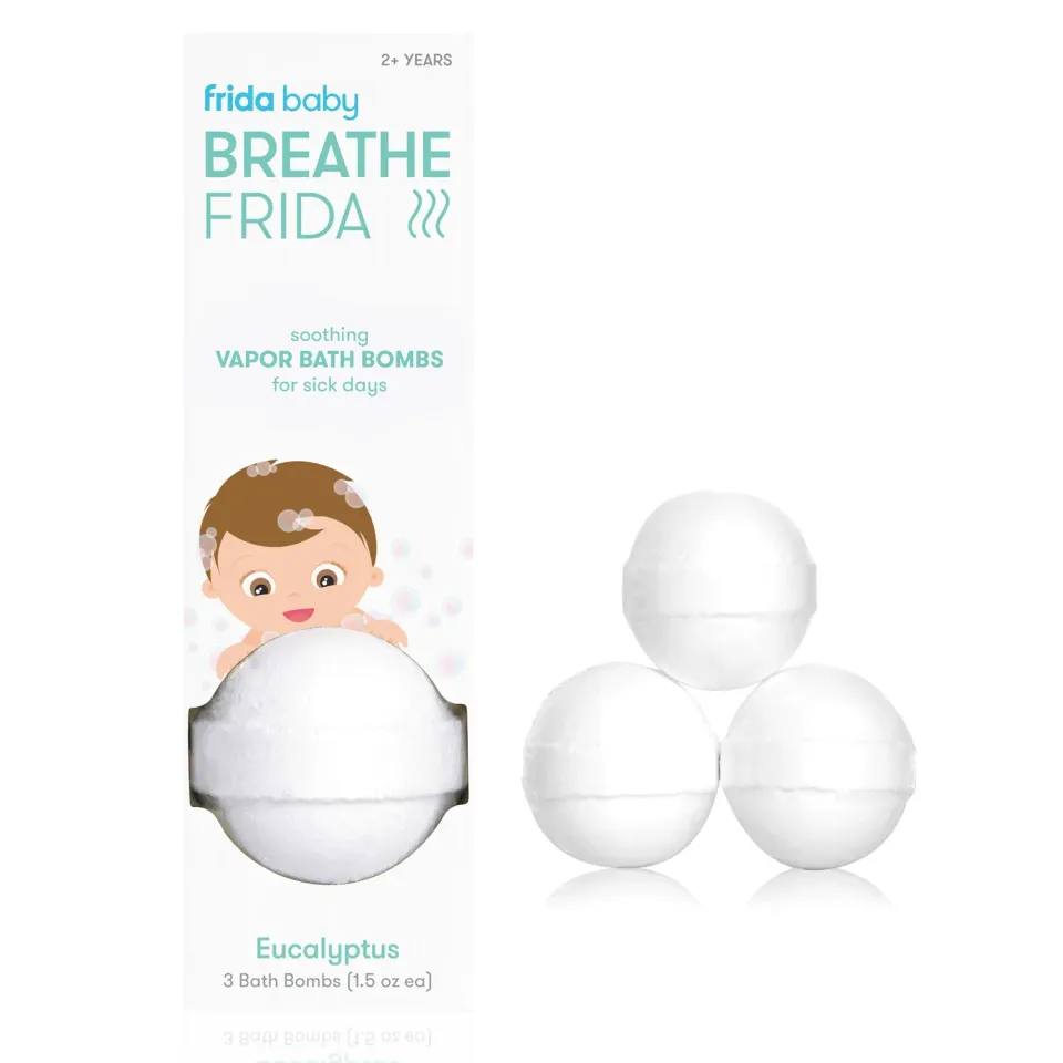 Frida Baby BreatheFrida Badebomben 3 Stück Eukalyptus