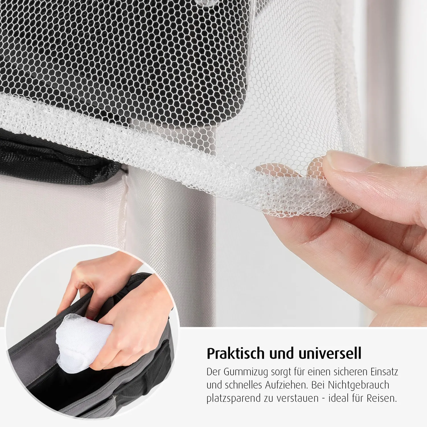 Reer BiteSafe Insektenschutz Bett 87040 Weiß XL