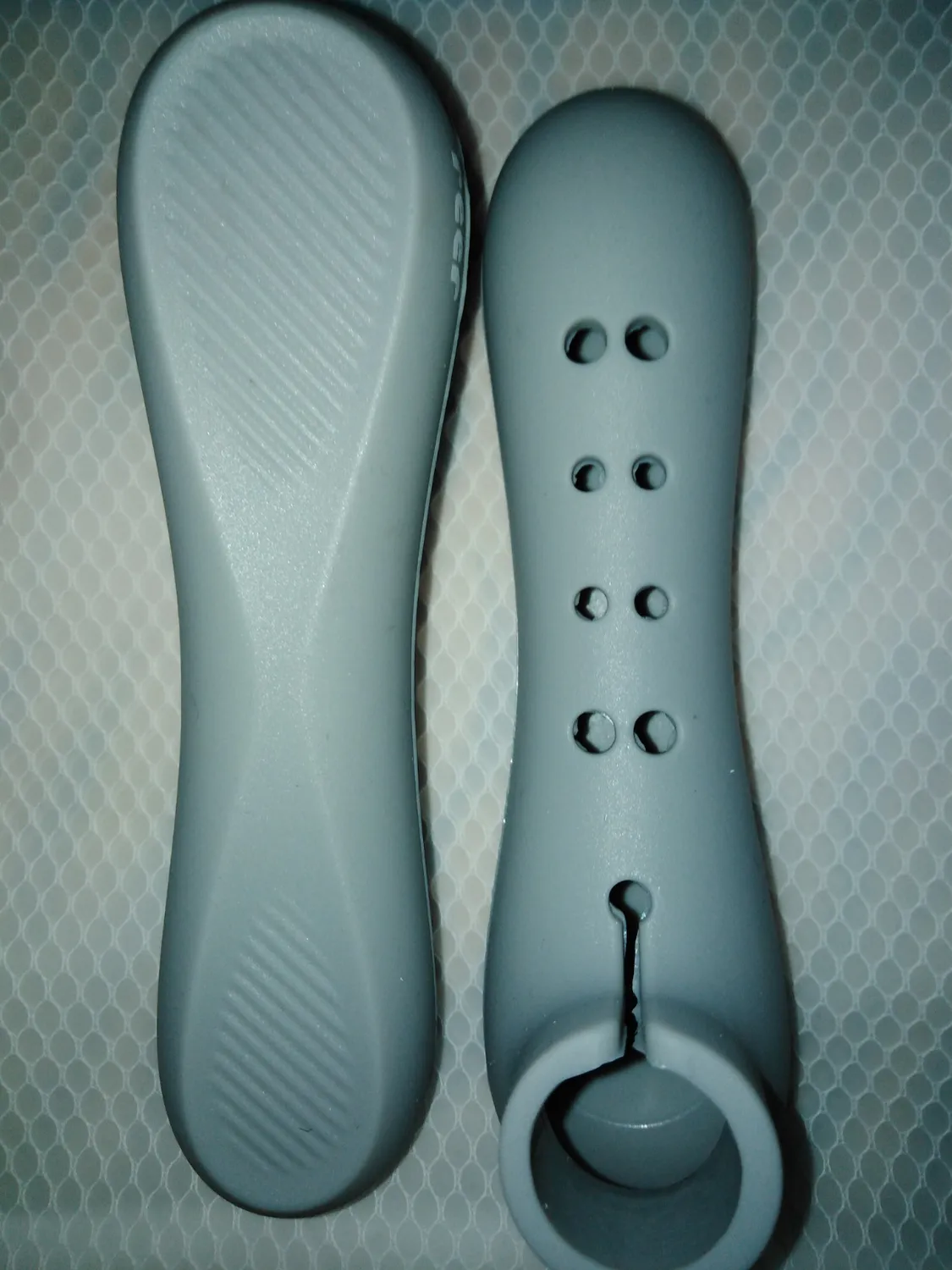 reer HandleGuard Türgriffschutz 4 Stück Silikon Grau