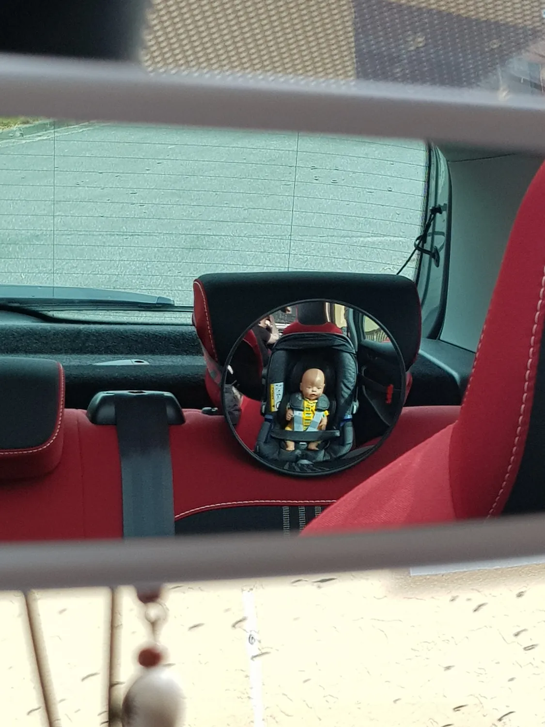 Reer SafetyView 8601 Rücksitzspiegel bruchsicher 1 Stück