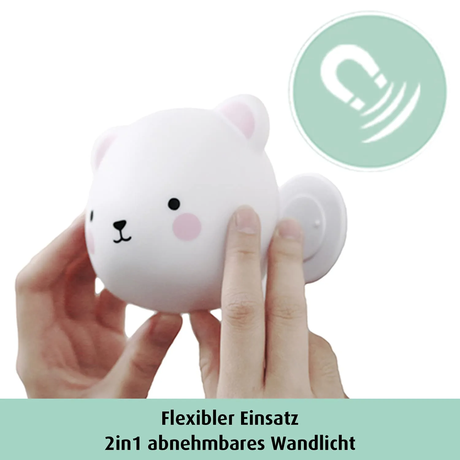 Reer lumilu Touch Light Bear Nachtlicht weiß Bär