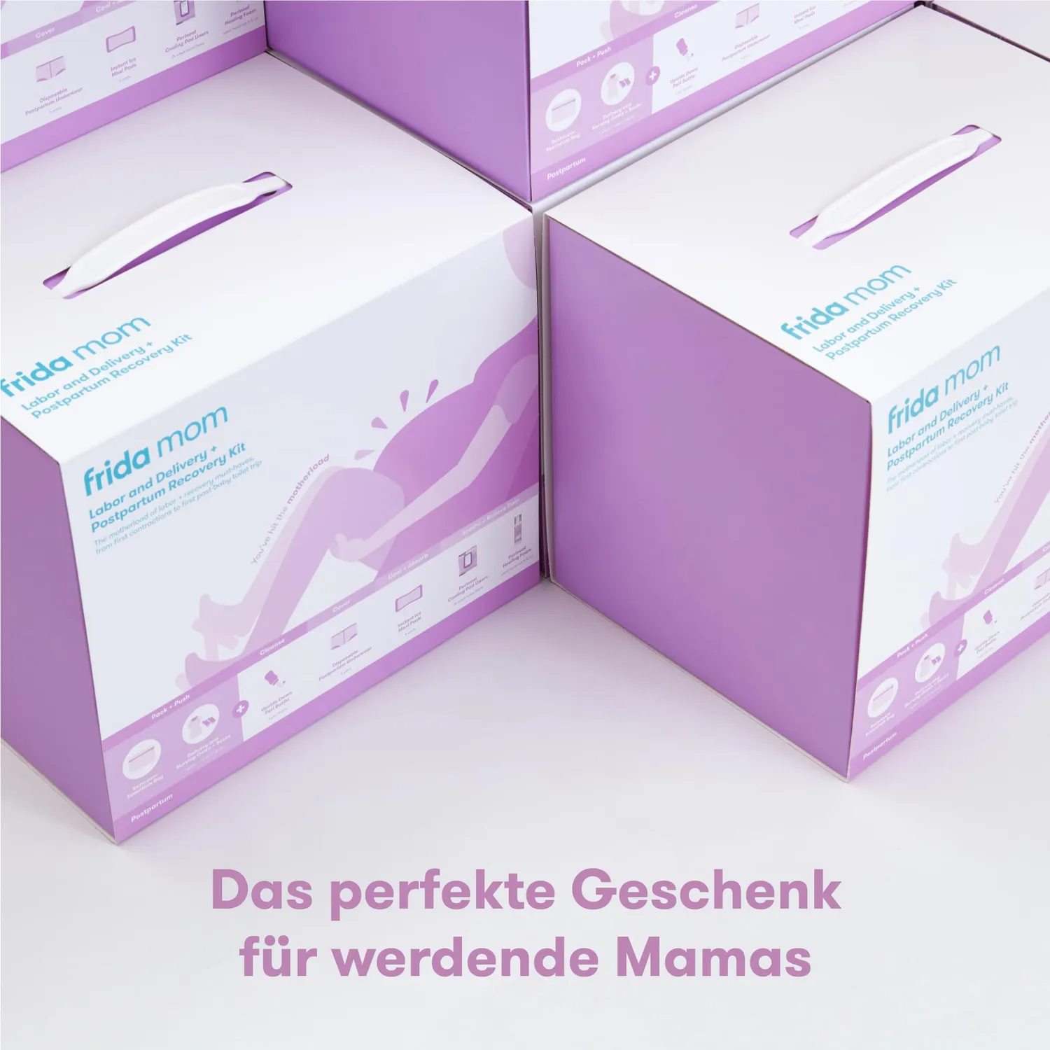 Frida Mom Geburt & Wochenbett Set 8-teilig mit Kleid