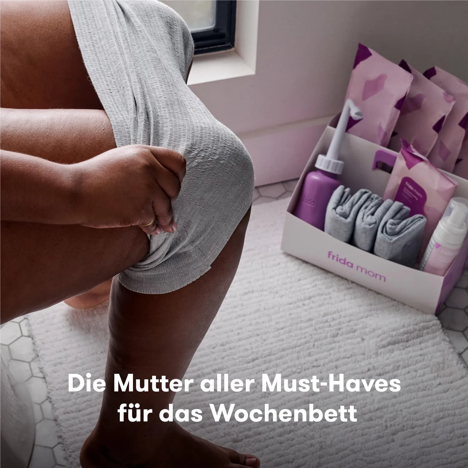 Frida Mom Geburt & Wochenbett Set 8-teilig mit Kleid