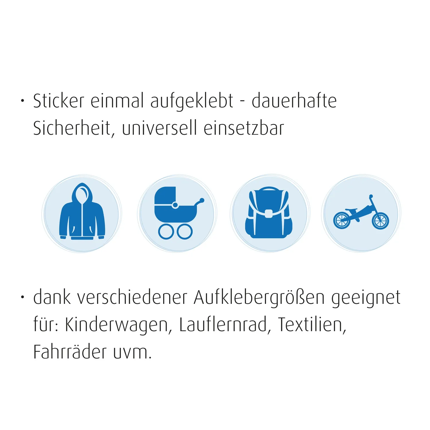 reer Light Reflex Reflektor Sticker alte Version 16er