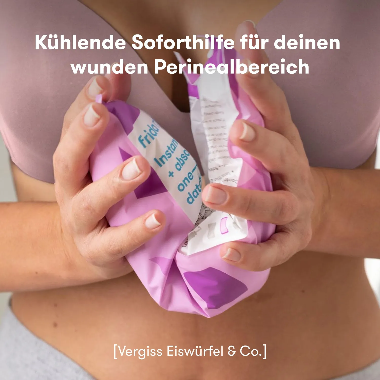 Frida Mom Wochenbett Kühlbinden 8er + Slips kühlend