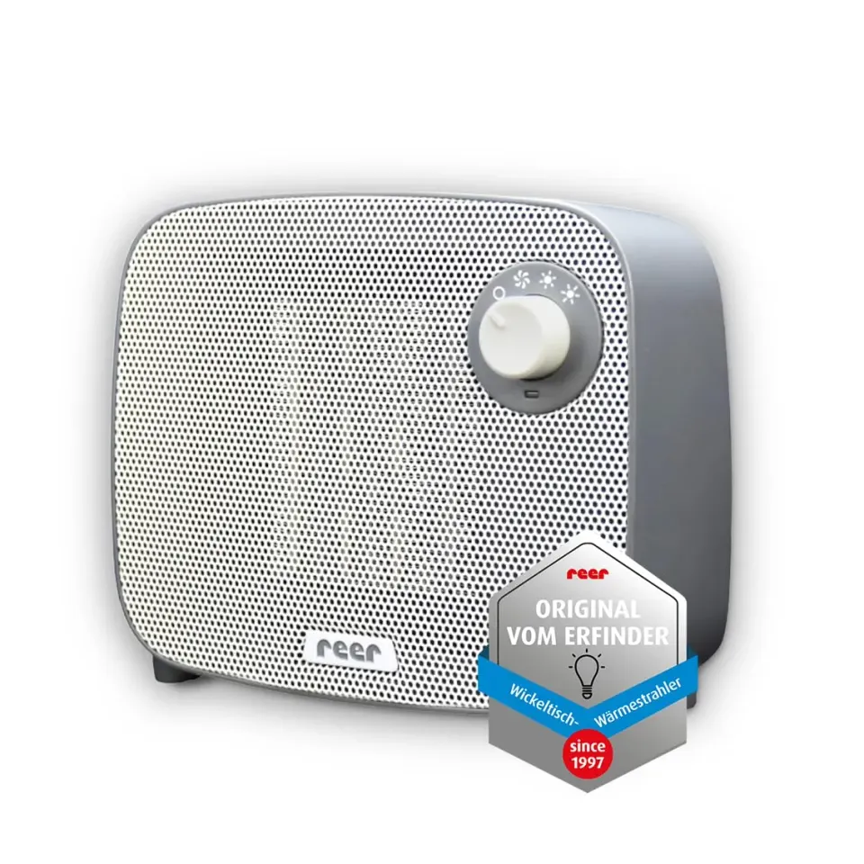 Reer FeelWell Air Heizlüfter Anthrazit 700/1500W