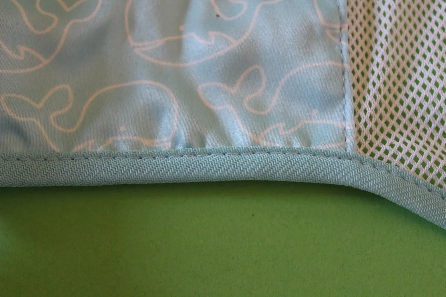 Reer MyHappyBath Sling Badewannen-Netz Blau 100x64 cm