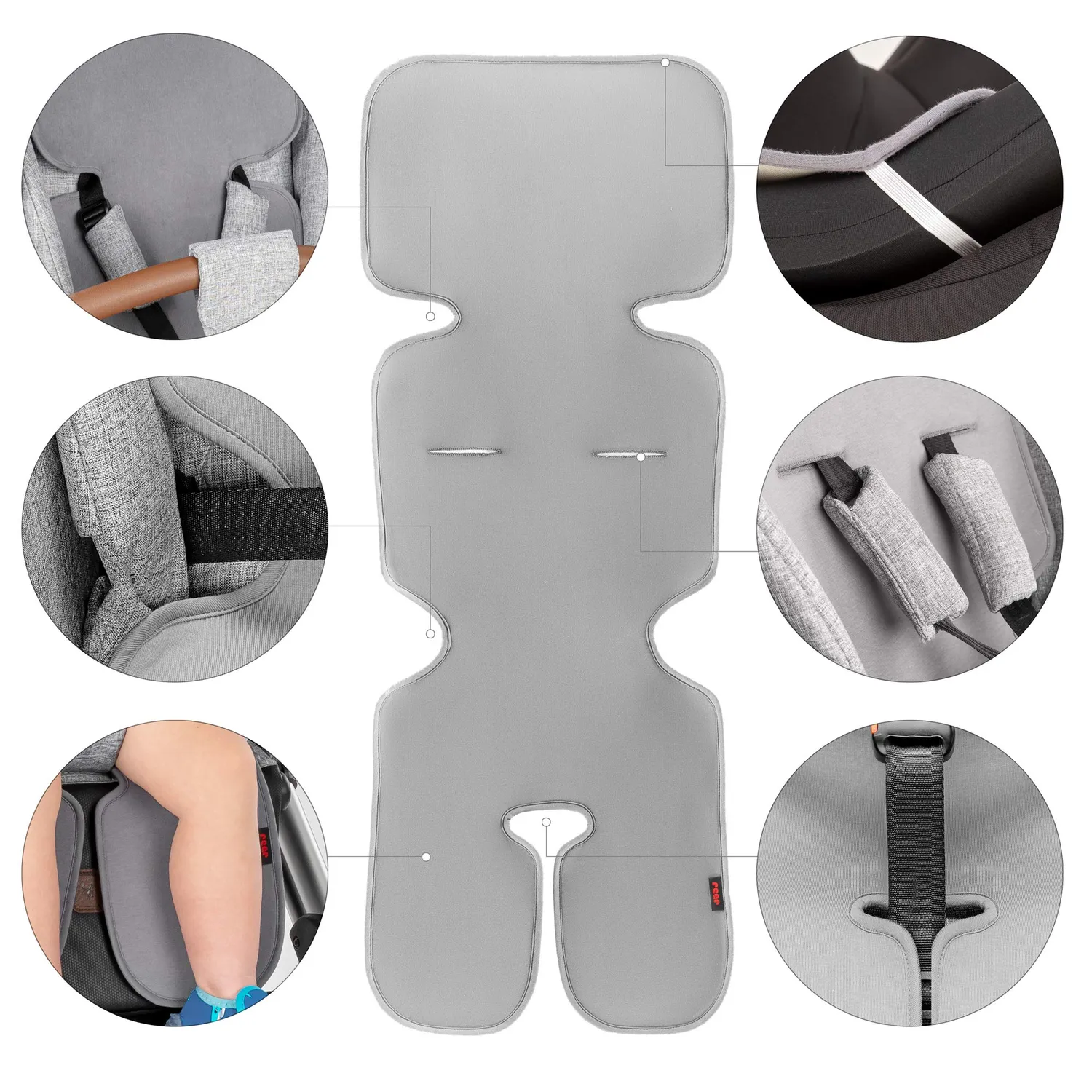 Reer TravelKid Breeze Sitzauflage 80x30 Outlast Kühlend