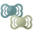 BIBS Supreme Schnuller 2er Ivory Sage flach symmetrisch