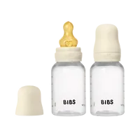 BIBS Baby 150ml Latex Babyflasche Ivory Anti-Kolik