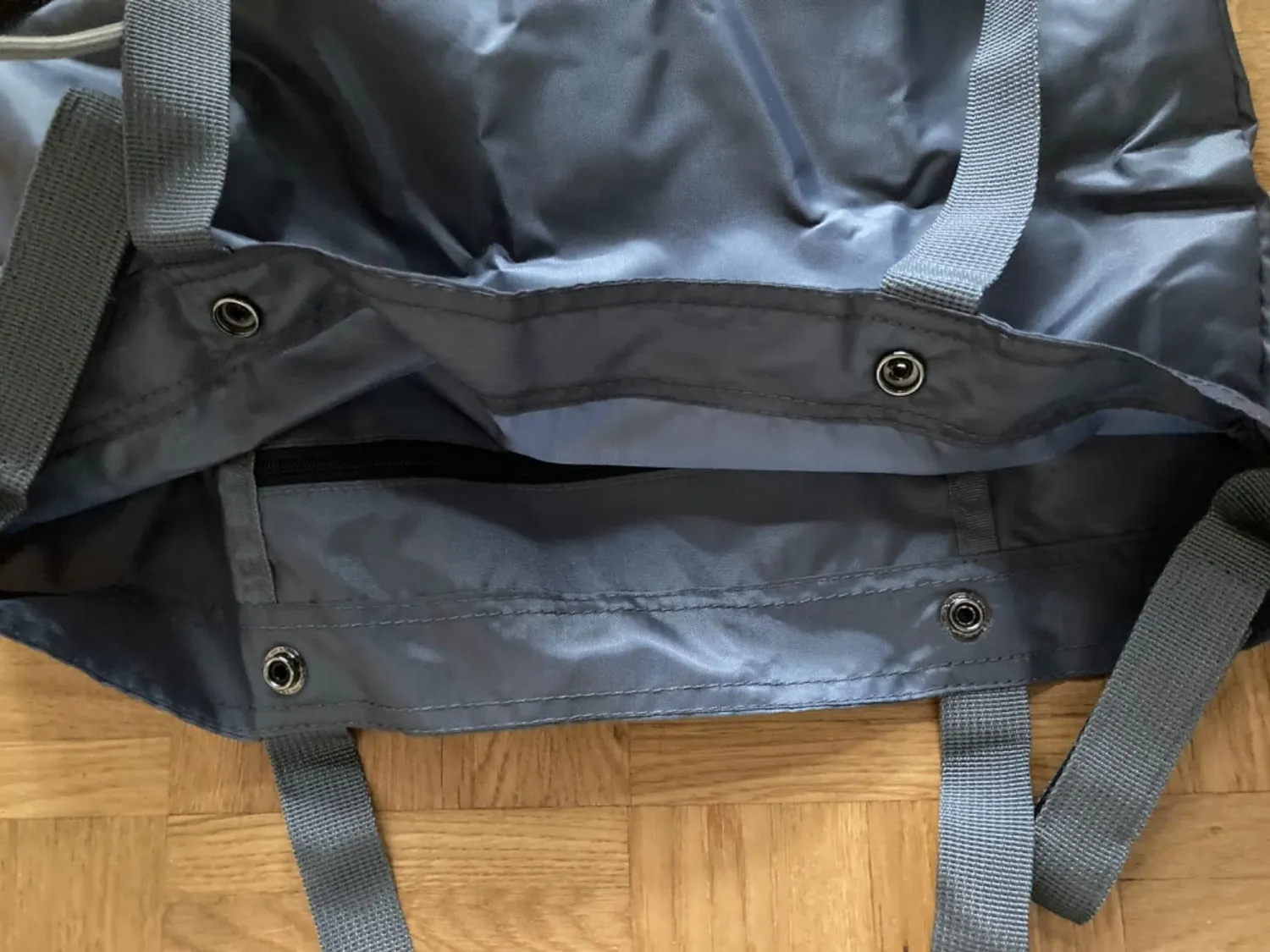 Reer Growing Kinderwagen-Einkaufstasche rPET grau 45x38 cm