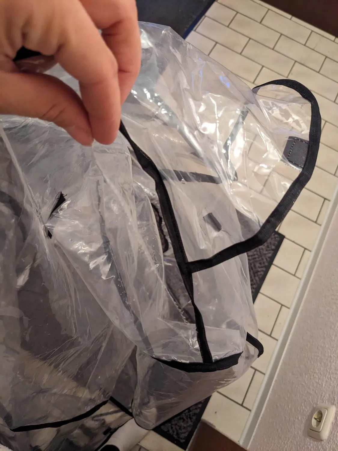 reer RainCover Duo Regenschutz Zwillingswagen PVC-frei