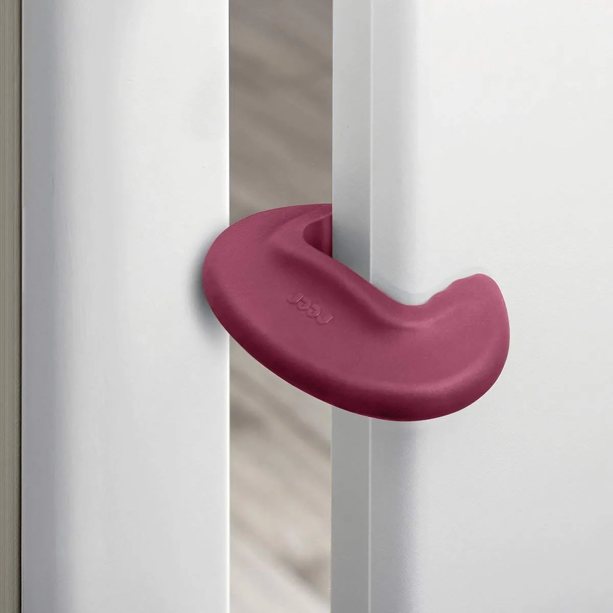 reer Finger-Klemm-Schutz Tür-Stopper Beerenrot 30-45 mm