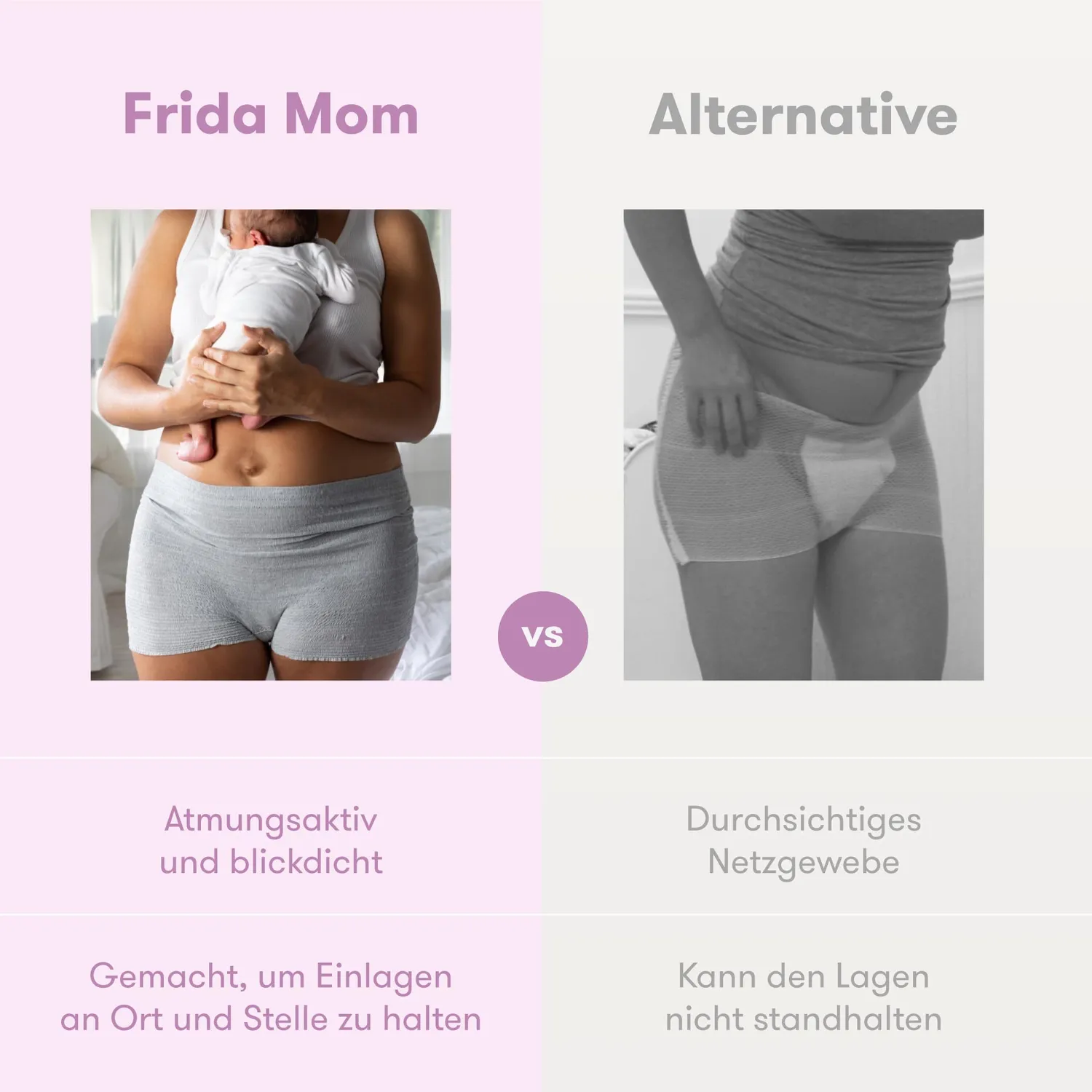 Frida Mom Wochenbett-Unterwäsche nach Geburt Einweg