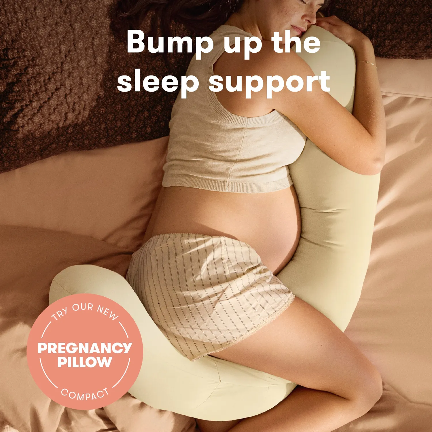Frida Mom Dual Support Bauchband Clay S/M