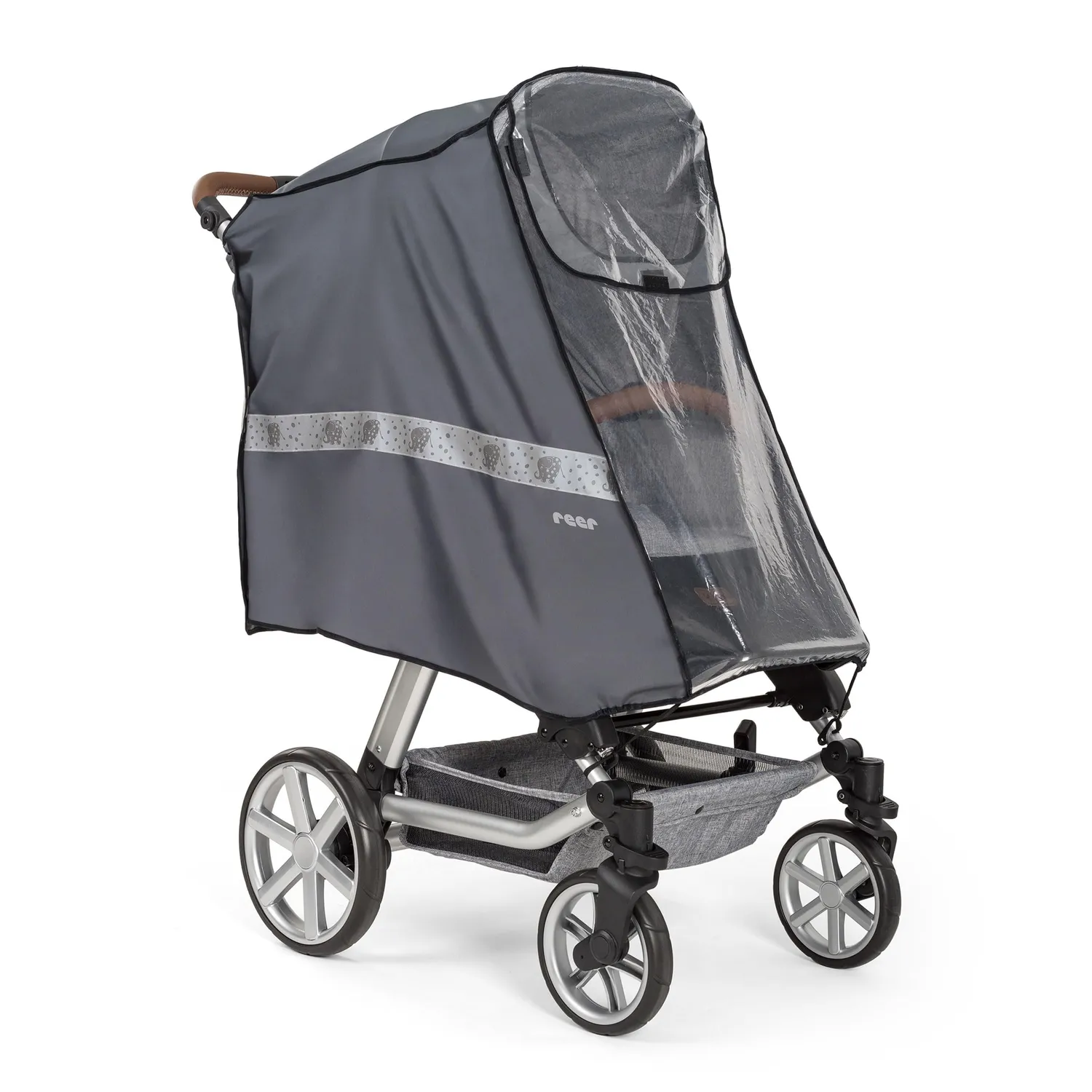 Reer DesignLine RainSafe Activ Regenschutz Buggy Reflektierend