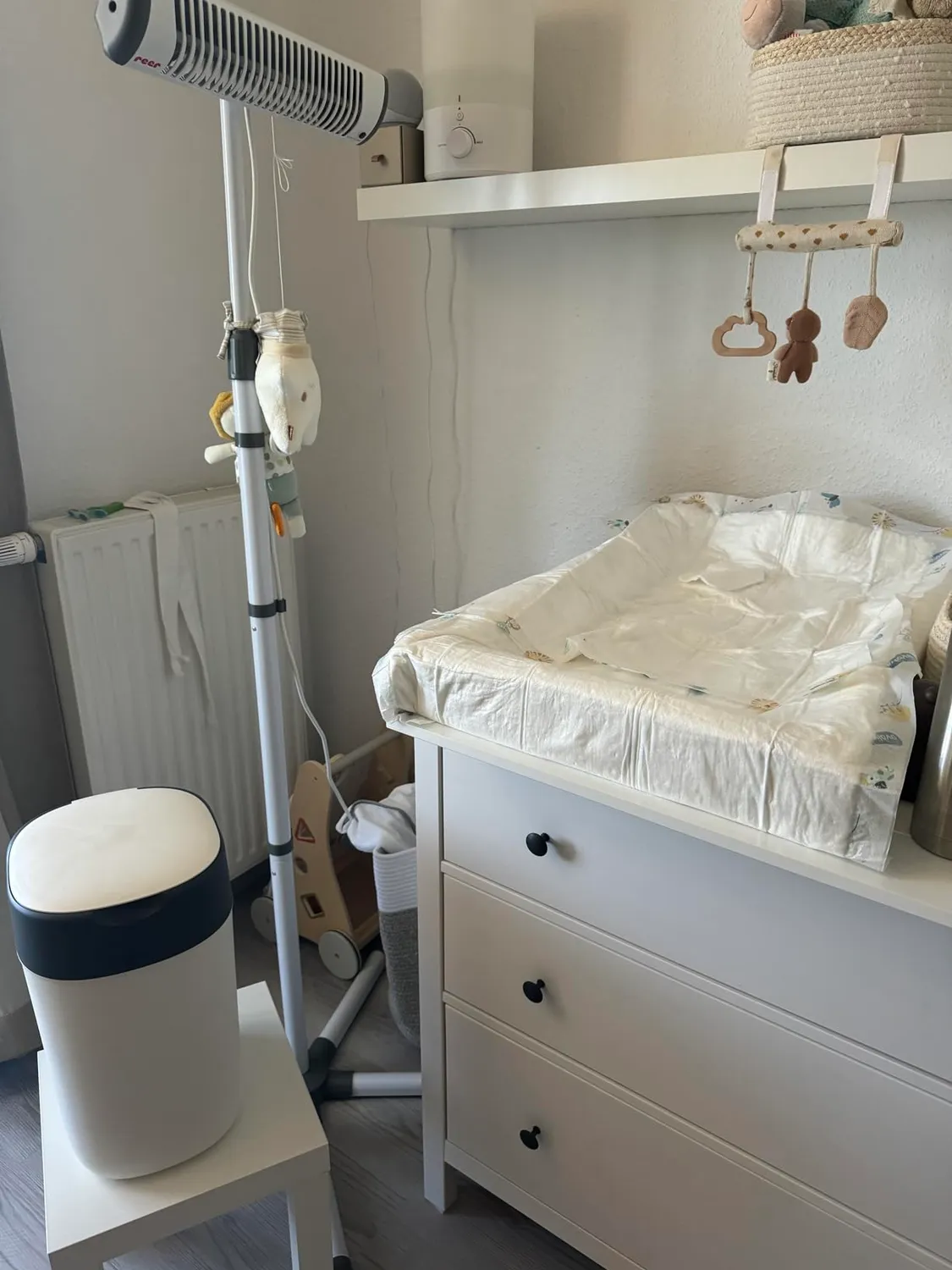 reer EasyHeat Flex Wärmestrahler Wickeltisch Standgerät 500W