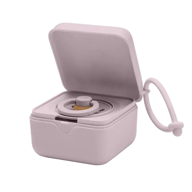 BIBS Pacifier Box Schnullerbox Dusky Lilac steriliserbar