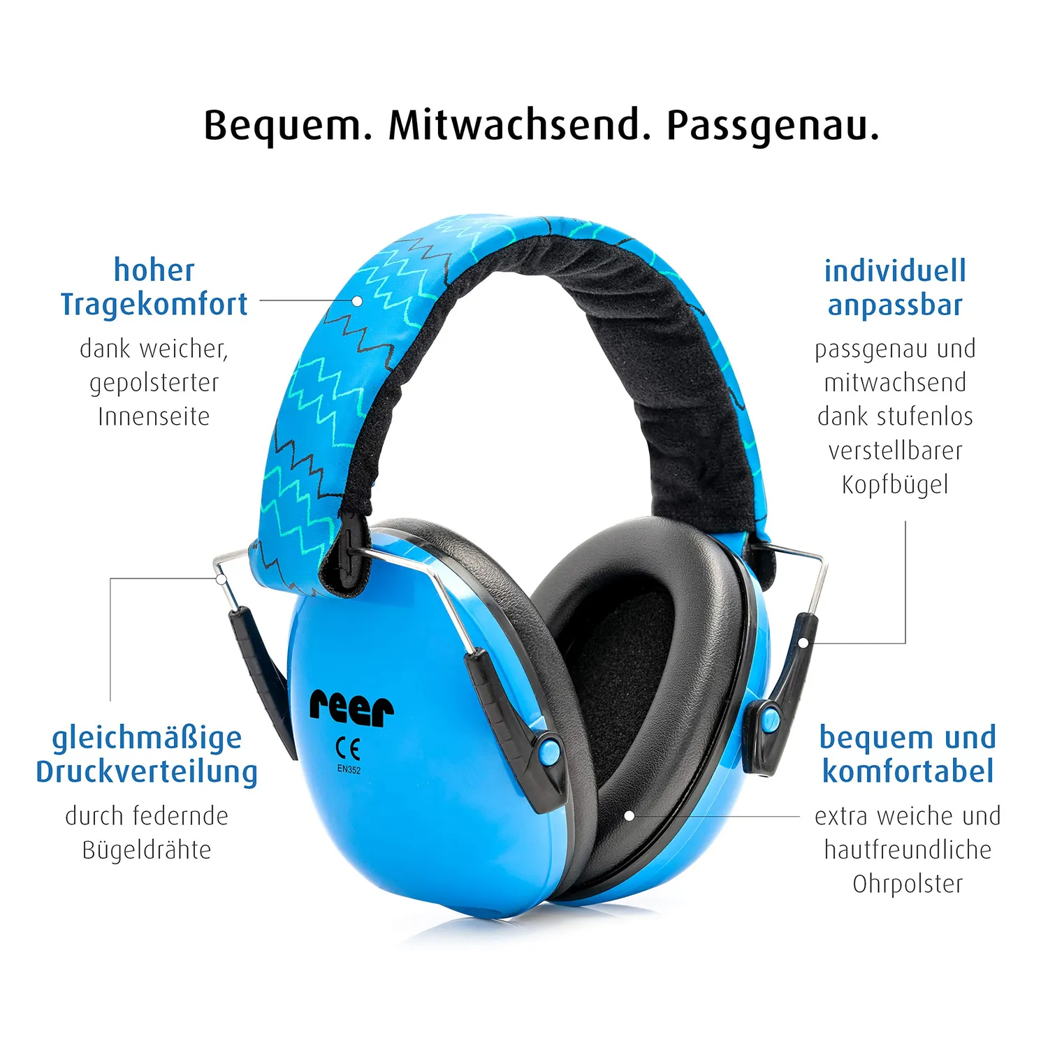 Reer SilentGuard Kids Gehörschutz blau SNR 27