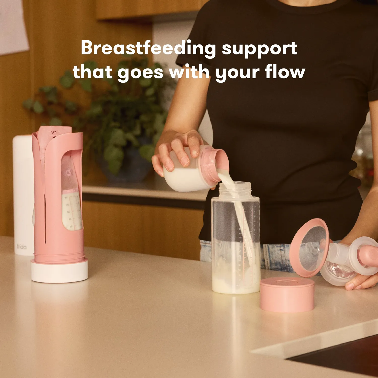Frida Mom Flow+Go Muttermilch-Kühler tragbar isoliert