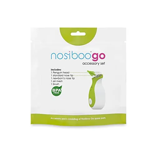 Nosiboo Go Accessory Set Nasensauger-Zubehör 5-teilig