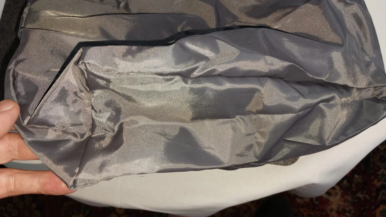 Reer Growing Kinderwagen-Einkaufstasche rPET grau 45x38 cm