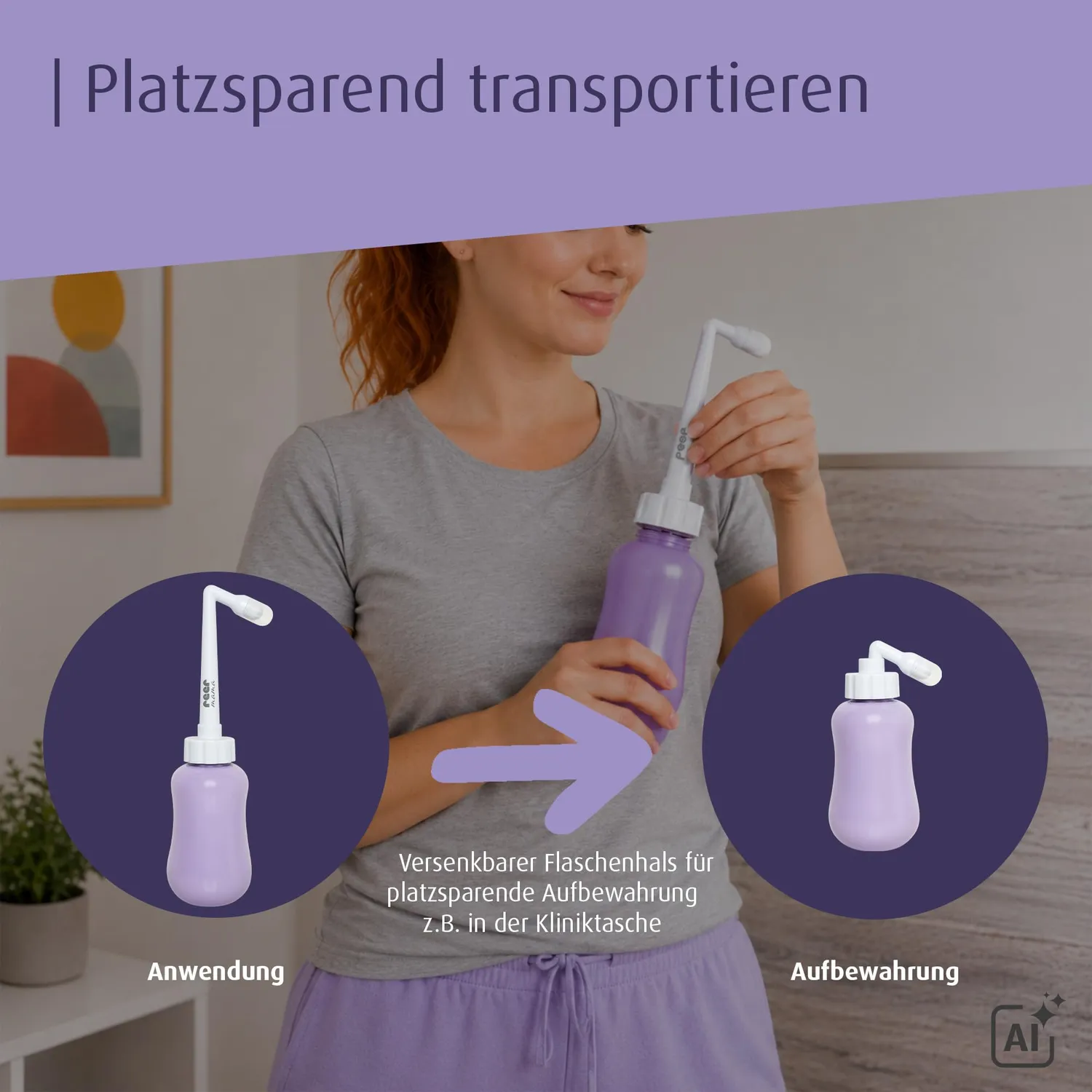 reer Intimdusche Wochenbett Po Dusche 380 ml tragbar