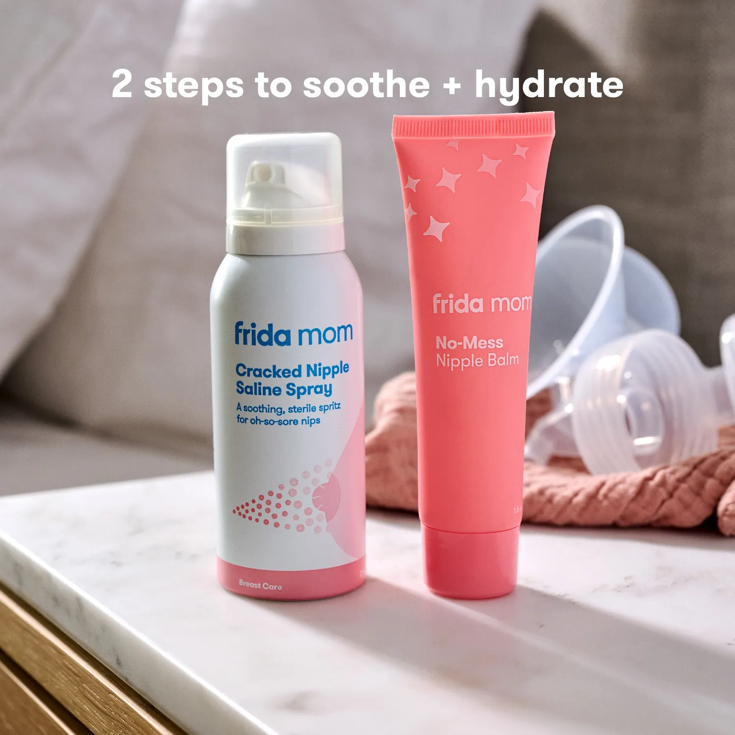 Frida Mom Sore Nipple Set Spray+Balsam Stillzeit 2tlg
