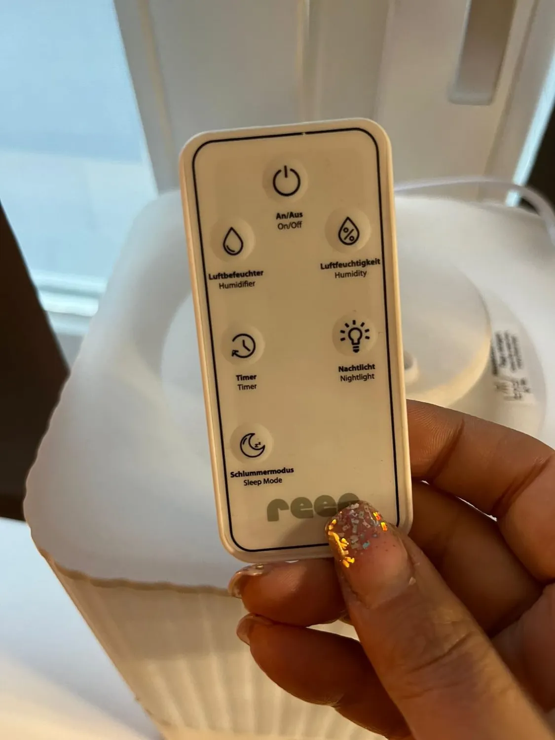 Reer 2in1 Humidifier Luftbefeuchter weiß Ultraschall