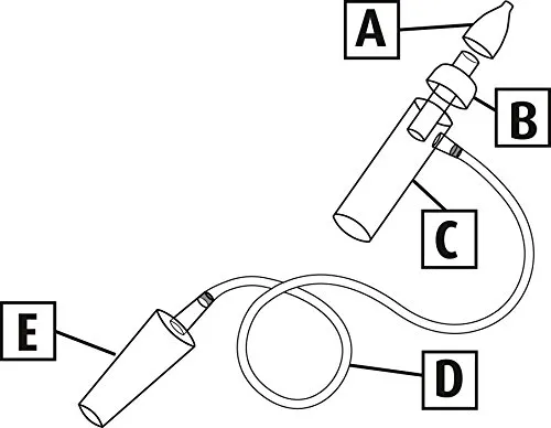 Angel-Vac Nasensauger Softaufsatz transparent 3 Stück Ersatz