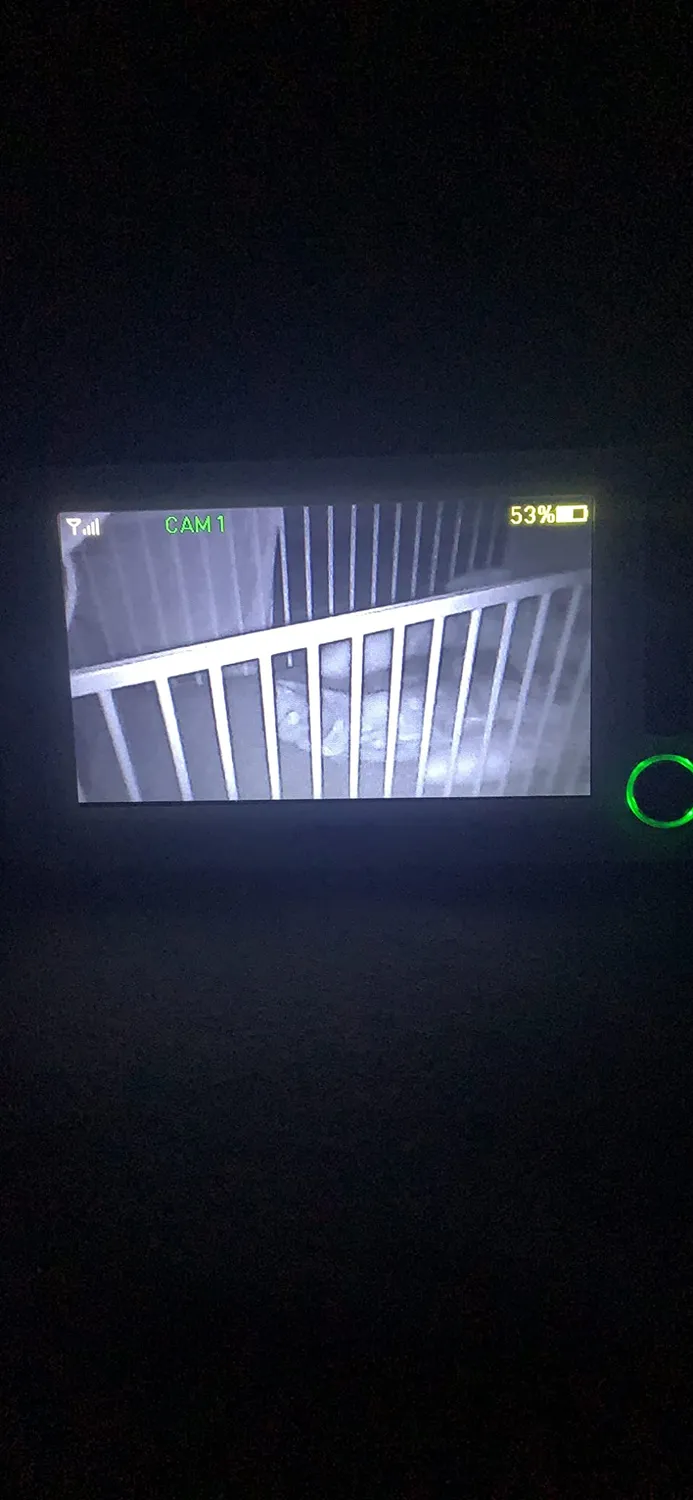 reer 80440 BabyCam XL Video-Babyphone weiß 4,3 Zoll