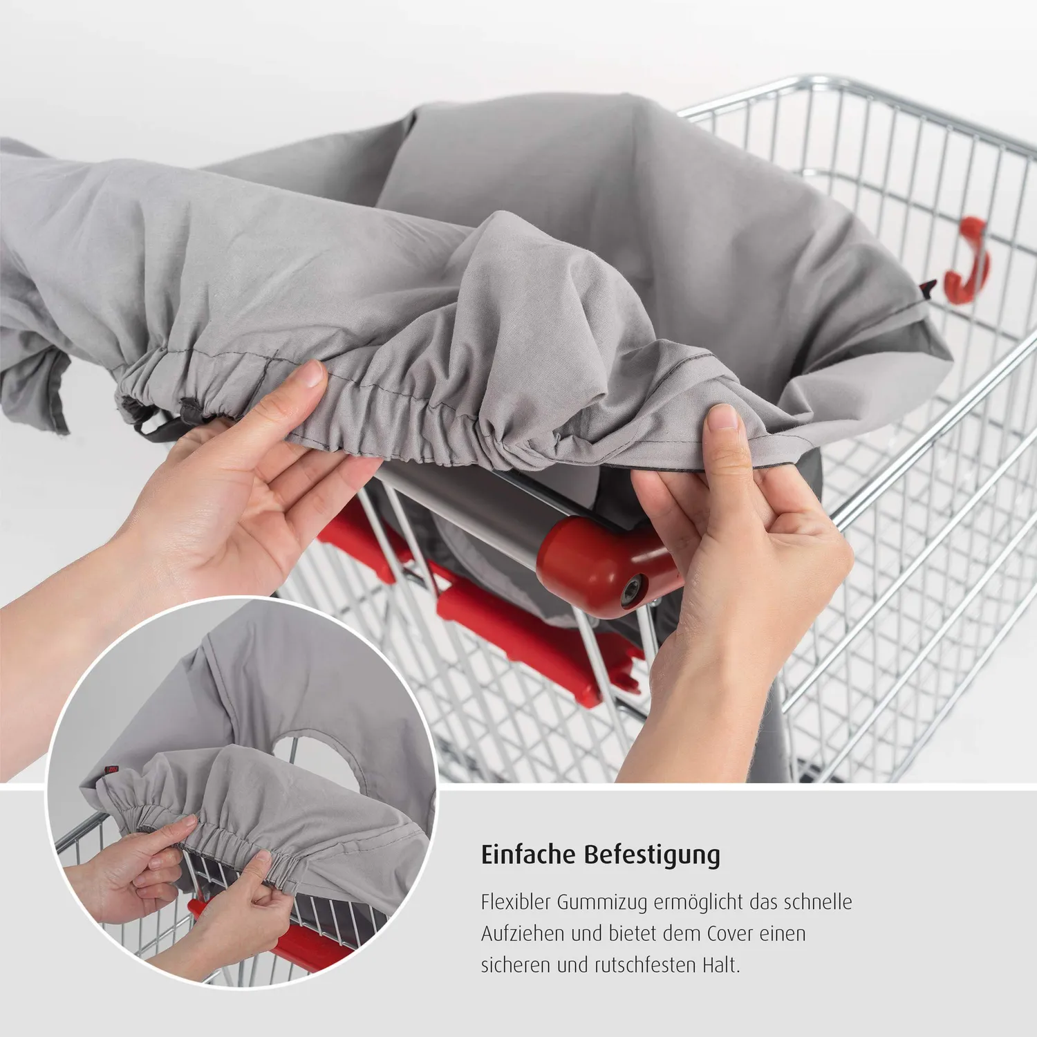 reer HygieneCover 85031 Schutzbezug Grau Waschbar