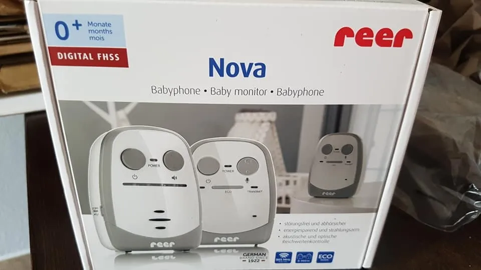 reer Nova 50140 Babyphone weiß 450 m Reichweite