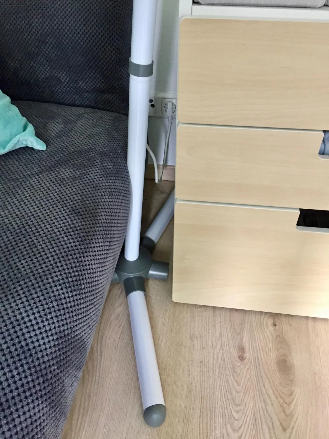 Reer FeelWell Wickeltischstrahler 2in1 weiß Stand/Wand
