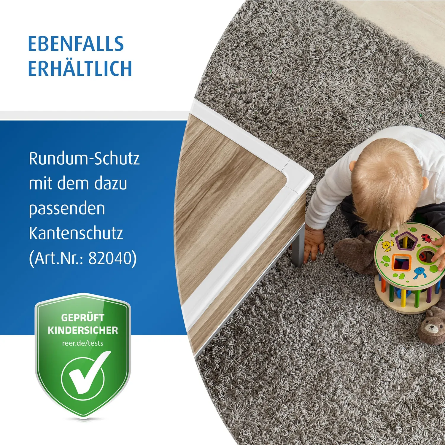 Reer soft Eckenschutz weiß 4 Stück bissfest