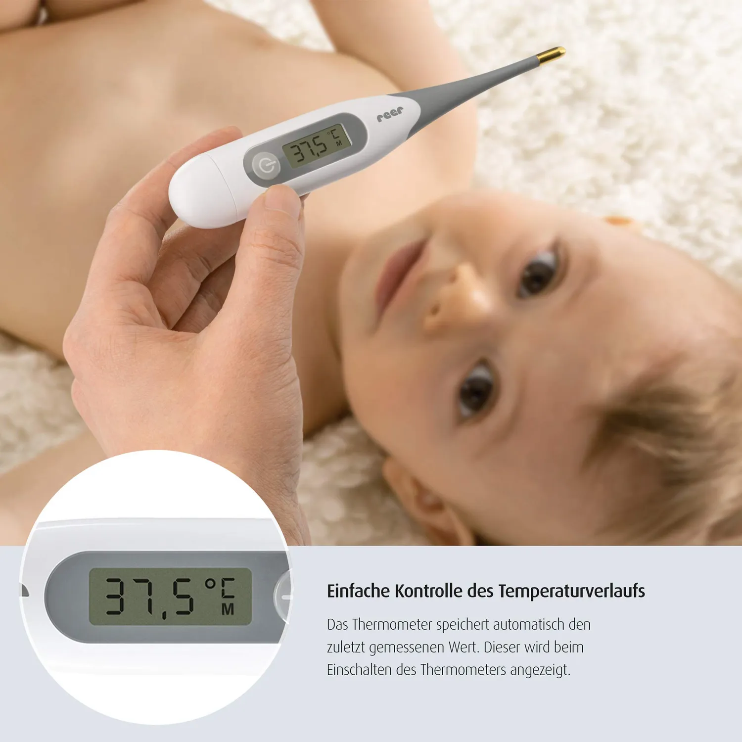 reer ExpressTemp Fieberthermometer digital flexibel 10s