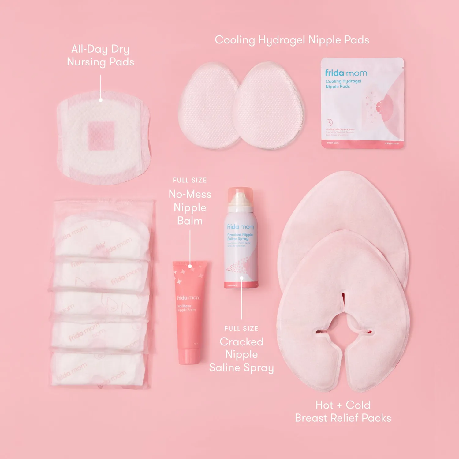 Frida Mom Breastfeeding Survival Stillset 6-teilig kühlend